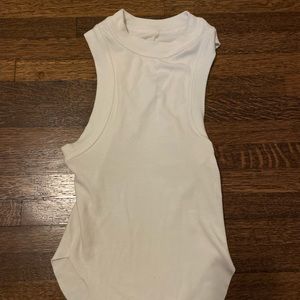 are you am I white tank top